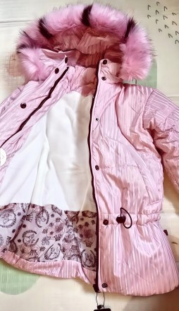 Дитяча Зимова Куртка для Дівчинки (розова) - розміри 134, 140, 146, 152
Збережіт. . фото 15