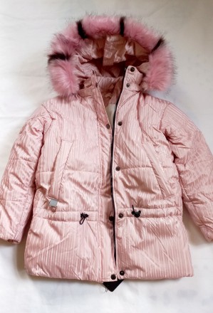 Дитяча Зимова Куртка для Дівчинки (розова) - розміри 134, 140, 146, 152
Збережіт. . фото 12