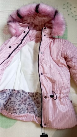 Дитяча Зимова Куртка для Дівчинки (розова) - розміри 134, 140, 146, 152
Збережіт. . фото 6