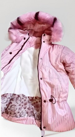 Дитяча Зимова Куртка для Дівчинки (розова) - розміри 134, 140, 146, 152
Збережіт. . фото 19