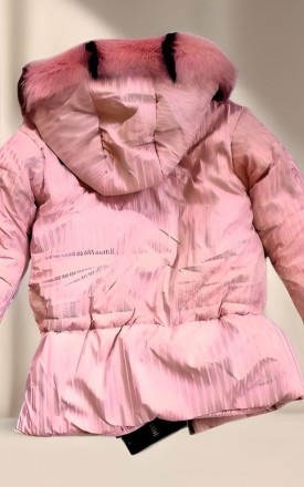 Дитяча Зимова Куртка для Дівчинки (розова) - розміри 134, 140, 146, 152
Збережіт. . фото 17