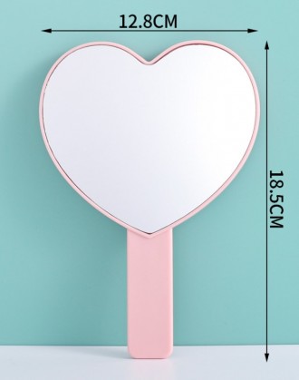 Зеркало Сердце с ручкой
Зеркало в виде сердечка – отличный, современный аксессуа. . фото 7