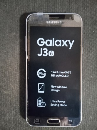 Продам телефон Samsung Galaxy J3 6 . На запчасти или под ремонт. Телефон упал, н. . фото 2