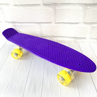 Скейт - пенни борд - Penny board (светящиеся колеса) арт. 76761/0660
Современные. . фото 3