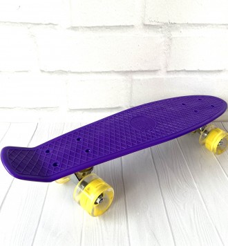Скейт - пенни борд - Penny board (светящиеся колеса) арт. 76761/0660
Современные. . фото 4