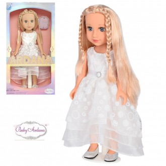 Кукла Baby Ardana арт. A 662 B
Милая куколка в модной одежде, с длинными шелкови. . фото 2
