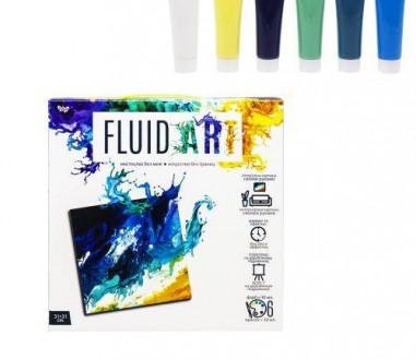Набор для творчества "Fluid art" арт. FA-01-01-02
Даже не имея специальных навык. . фото 4
