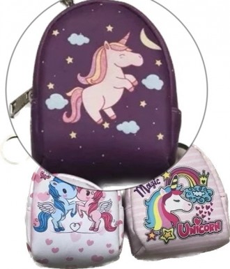 Кошелек-рюкзак "Unicorn" арт. C 56704
Компактный кошелек с кольцом-держателем уд. . фото 3