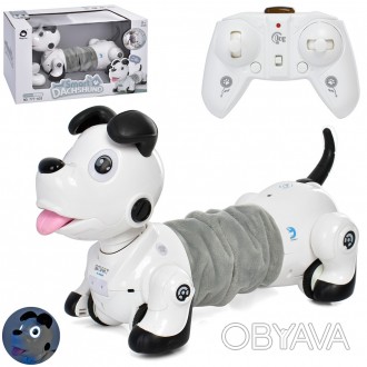Собачка на радиоуправлении "Smart dachshund" арт. 777-603
Интерактивная игрушка . . фото 1