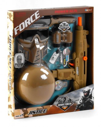 Игровой набор военного Force Justice арт. 36110
Набор, с которым ребенок сможет . . фото 3