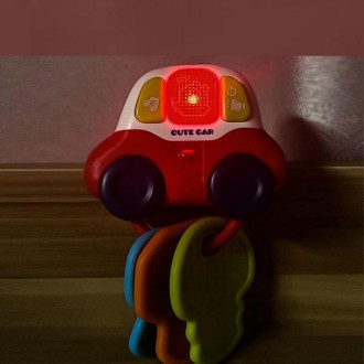Погремушка музыкальная "Машинка с ключиками" арт. 6000
Погремушка в форме машинк. . фото 7