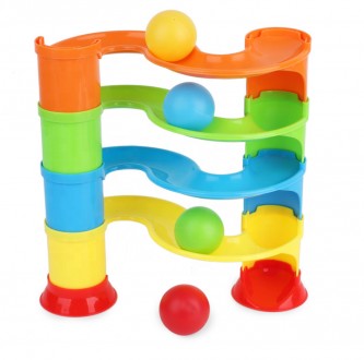 Развивающая игрушка "башня-спуск" с шариками арт. 15403
С разноцветных пластиков. . фото 4