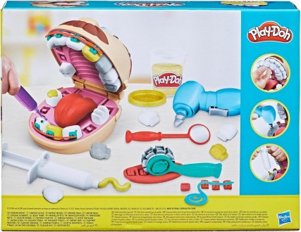 Набор для лепки Play-Doh Hasbro "Мистер Зубастик" арт. F1259
Набор для лепки Pla. . фото 6