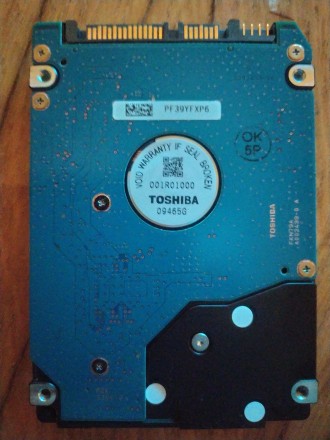 Продам жорсткий диск Toshiba MK2555GSX на 250GB пам'яті 2.5" SATA, у г. . фото 3
