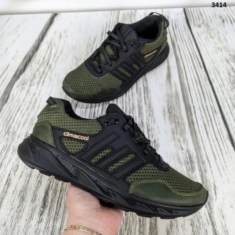 Кросівки чоловічі Adidas Climacool Olive шкіра-сітка
Виконані з міцних матеріалі. . фото 3