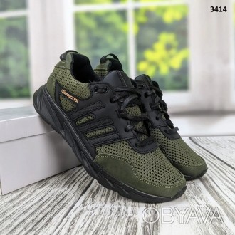 Кросівки чоловічі Adidas Climacool Olive шкіра-сітка
Виконані з міцних матеріалі. . фото 1