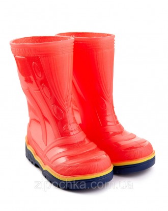 Дитячі гумові чоботи "NEON" оранжевий
Розмірний ряд: 23-26
Верх взуття: ПВХ без . . фото 3