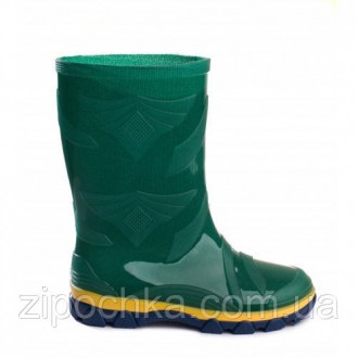 Детские резиновые сапоги "NEON" зеленый
Размерный ряд: 27-35
Верх обуви: ПВХ без. . фото 2