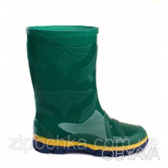 Детские резиновые сапоги "NEON" зеленый
Размерный ряд: 27-35
Верх обуви: ПВХ без. . фото 1