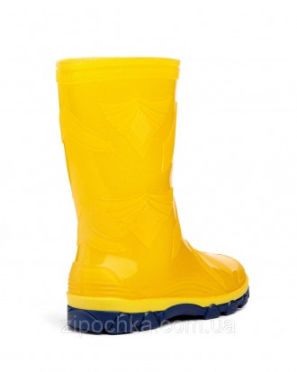 Дитячі гумові чоботи NEON Жовті
Розмірний ряд: 27-35
Верх взуття: ПВХ без фталат. . фото 4