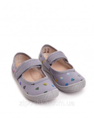 
Туфлі дитячі DARIA сірі серце
 
Розмірний ряд: 21-26
Верх взуття: бавовна 100%
. . фото 3
