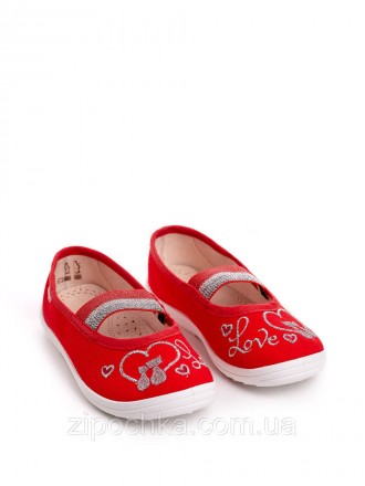 
Туфлі дитячі BETTY червона вишивка
 
Розмірний ряд: 27-32
Верх взуття: бавовна . . фото 4