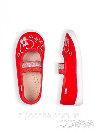 
Туфлі дитячі BETTY червона вишивка
 
Розмірний ряд: 27-32
Верх взуття: бавовна . . фото 1