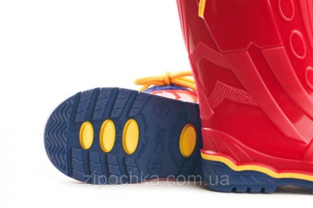 Дитячі гумові чоботи Червоні з утепленням
Розмірний ряд: 23-26
Верх взуття: ПВХ . . фото 5