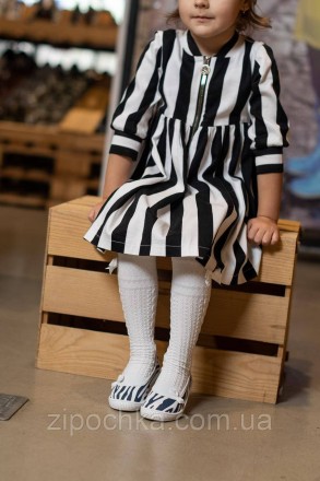 
Туфлі дитячі на дівчинку "Лодочка з бантиком" ELI зебра 
 
Розмірний ряд: 21-26. . фото 5