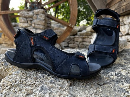 Спортивные кожаные мужские сандалии Yak Biom Denim
100% натуральная кожа
"Найди . . фото 25