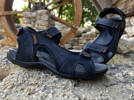 Спортивные кожаные мужские сандалии Yak Biom Denim
100% натуральная кожа
"Найди . . фото 22