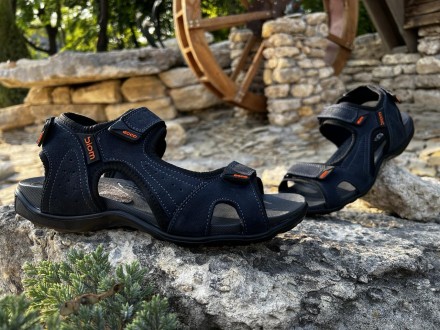 Спортивные кожаные мужские сандалии Yak Biom Denim
100% натуральная кожа
"Найди . . фото 16