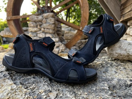 Спортивные кожаные мужские сандалии Yak Biom Denim
100% натуральная кожа
"Найди . . фото 17