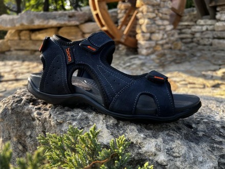 Спортивные кожаные мужские сандалии Yak Biom Denim
100% натуральная кожа
"Найди . . фото 9
