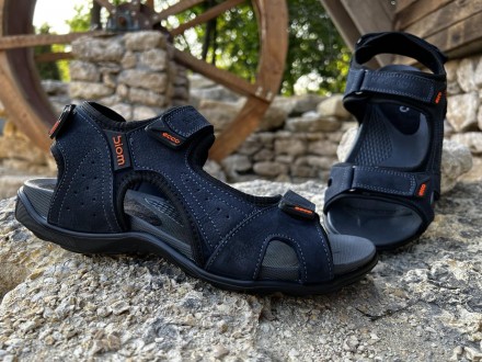 Спортивные кожаные мужские сандалии Yak Biom Denim
100% натуральная кожа
"Найди . . фото 8