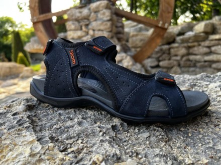 Спортивные кожаные мужские сандалии Yak Biom Denim
100% натуральная кожа
"Найди . . фото 24