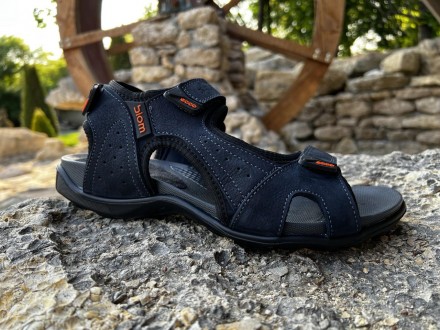 Спортивные кожаные мужские сандалии Yak Biom Denim
100% натуральная кожа
"Найди . . фото 6