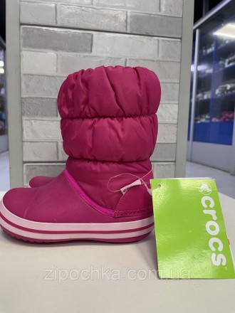 
 
Чобітки дитячі зимові Crocs призначені для зимового відпочинку.
Низ взуття ви. . фото 2