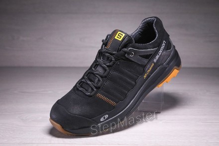 Шкіряні кросівки Salomon 3D Chassis Black
 
Salomon ― это высокотехнологичная ко. . фото 12