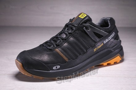 Кожаные мужские кроссовки Salomon S2 Black
Salomon ― это высокотехнологичная кож. . фото 2