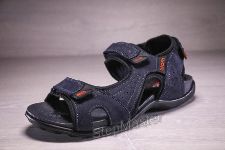 Спортивные кожаные мужские сандалии Yak Biom Denim
100% натуральная кожа
"Найди . . фото 4