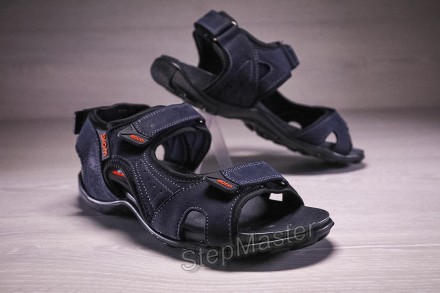 Спортивные кожаные мужские сандалии Yak Biom Denim
100% натуральная кожа
"Найди . . фото 7