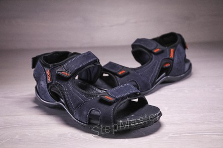 Спортивные кожаные мужские сандалии Yak Biom Denim
100% натуральная кожа
"Найди . . фото 3