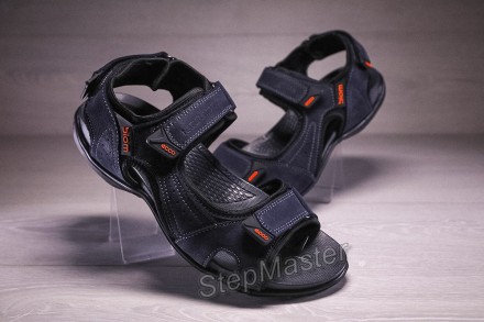 Спортивные кожаные мужские сандалии Yak Biom Denim
100% натуральная кожа
"Найди . . фото 12