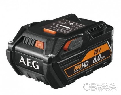 Аккумулятор AEG L1860RHD 18В/6Ач (4932464754) предназначен для аккумуляторного и. . фото 1