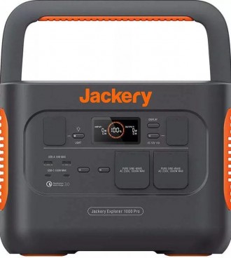 Портативная электростанция Jackery Explorer 1000 Pro
Оснащена складной ручкой дл. . фото 3
