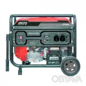 Генератор бензиновий RATO R8500D-L3 8,5 кВт — 230 В однофазна електростанція, як. . фото 1