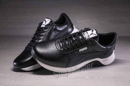 Кросівки чоловічі шкіряні Fast Race Black Leather 
Характеристика товара:
Тип вз. . фото 7
