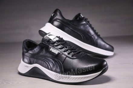 Кросівки чоловічі шкіряні Fast Race Black Leather 
Характеристика товара:
Тип вз. . фото 6