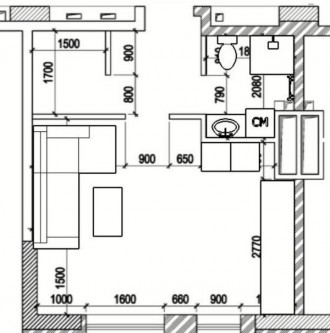 Продаж 1-кімнатної в ЖК Бісквітний / Середньофонтанська. 8 поверх 10-поверхового. Приморский. фото 4